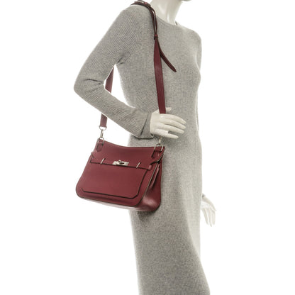 Hermes Taurillon Clemence Jypsiere 28 Rubis 2 of 7