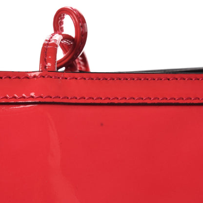 Dolce & Gabbana Vernice Vitello Shopping Tote Red 7 of 7