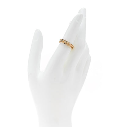 Gucci 18K Yellow Gold Thin Diamantissima Ring 53 6.25 2 of 4