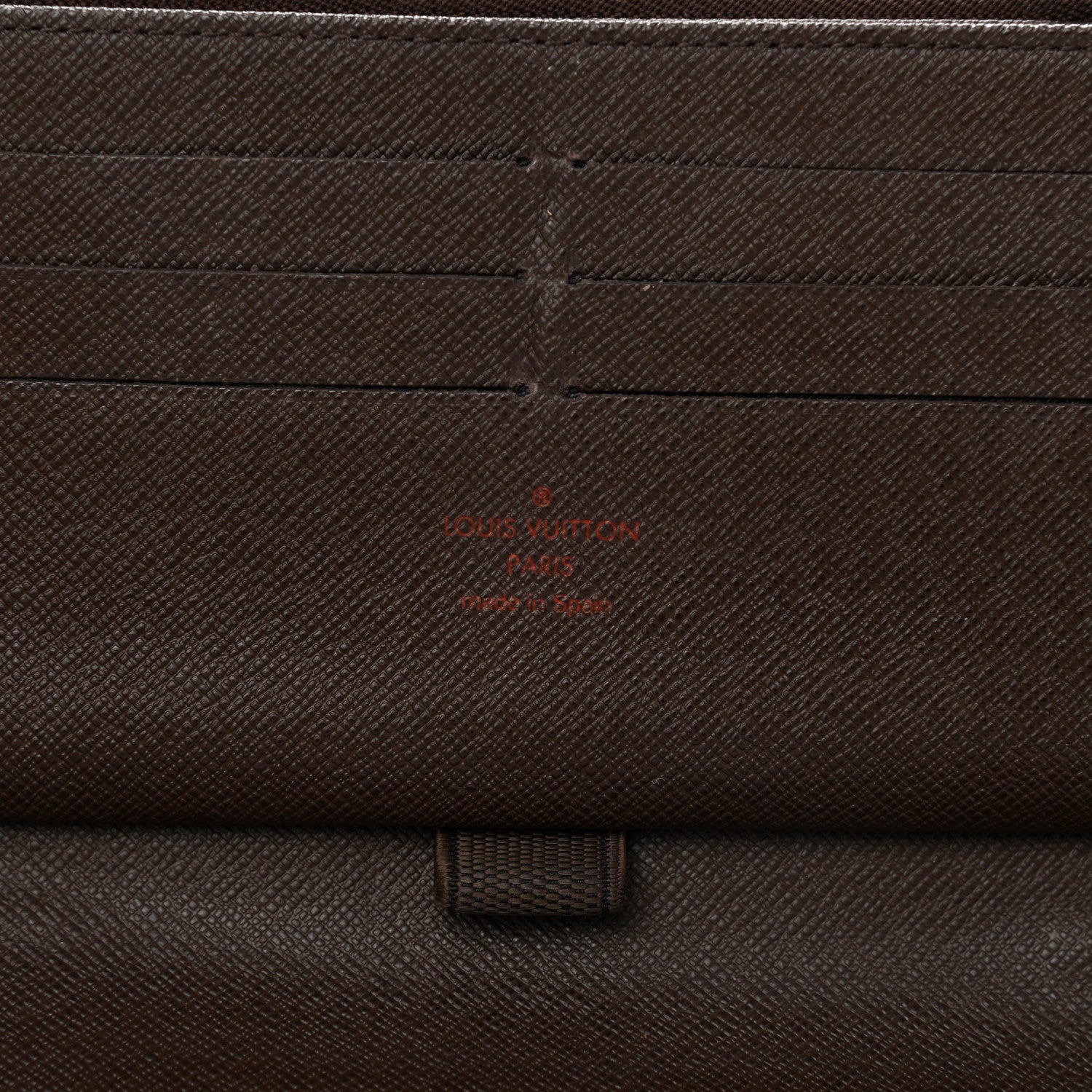 Louis Vuitton Damier Ebene Zippy Organizer Wallet 6 of 14