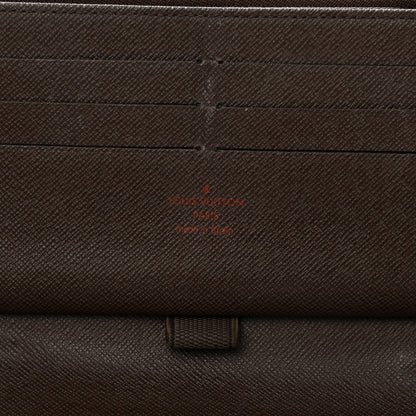 Louis Vuitton Damier Ebene Zippy Organizer Wallet 6 of 14