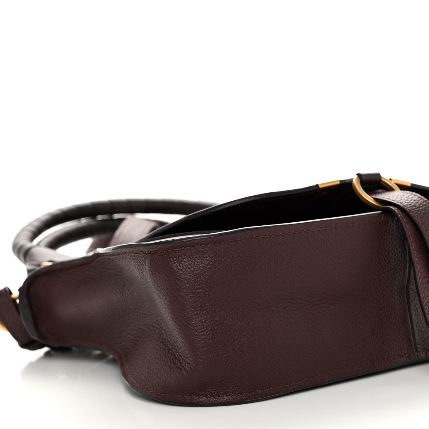 Calfskin Small Marcie Satchel Intense Violine