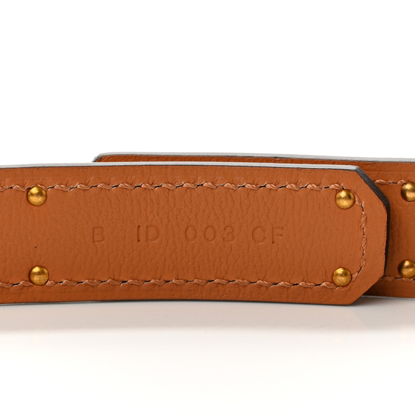Epsom Kelly Belt Gold