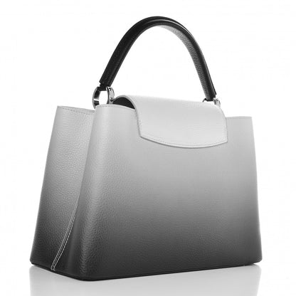 Louis Vuitton Taurillon Capucines MM Cloudy Black 3 of 6