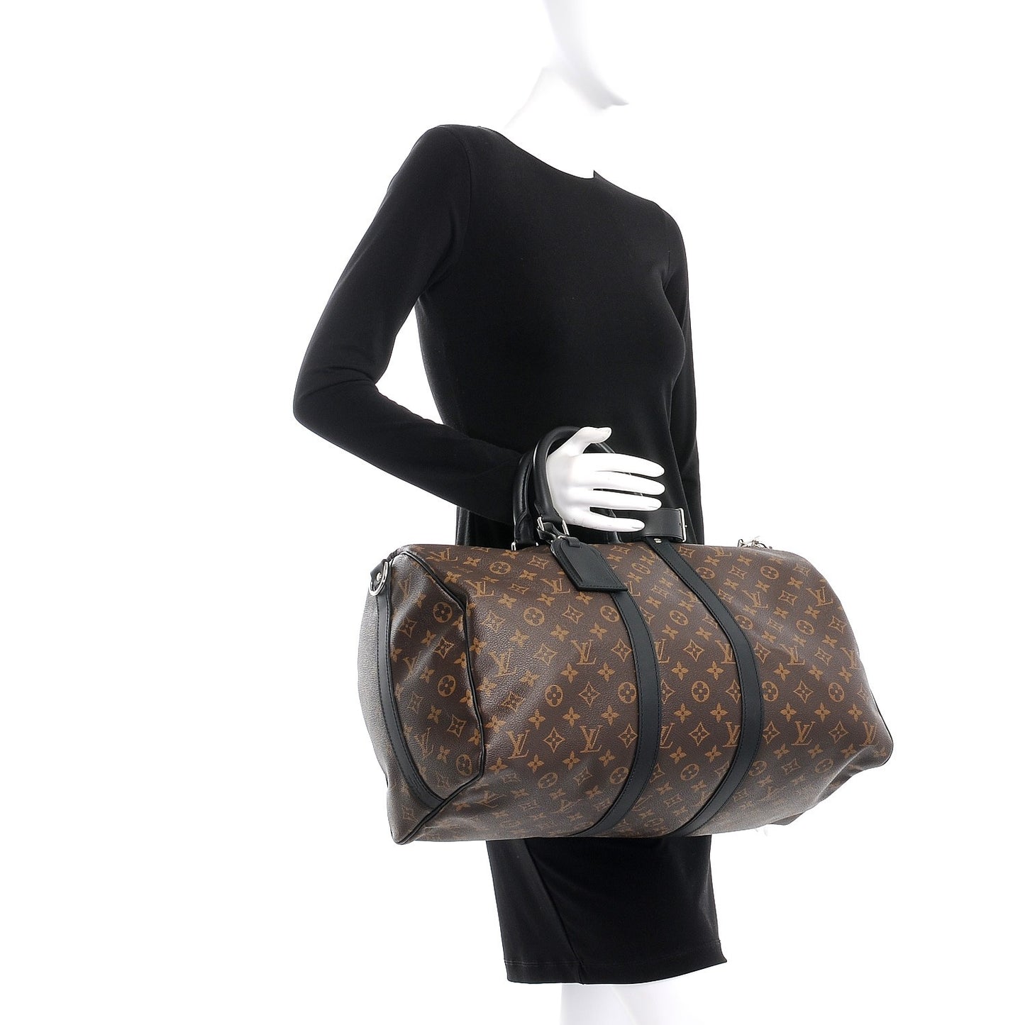 Monogram Macassar Keepall Bandouliere 45