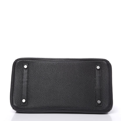Hermes Togo Birkin 30 Black 6 of 35