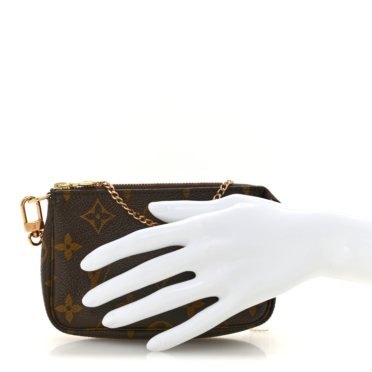 Louis Vuitton Monogram Mini Pochette Accessories 2 of 8