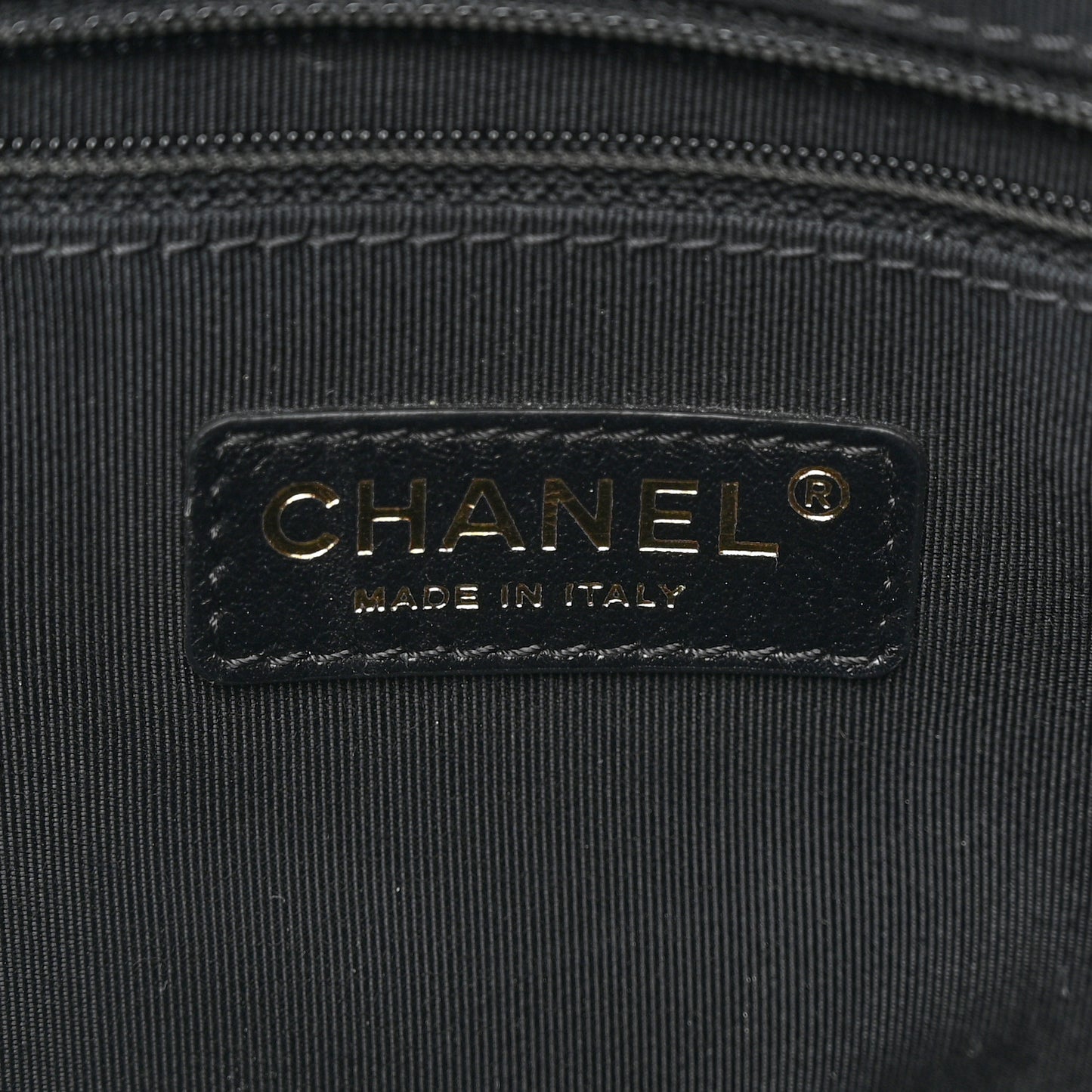 Calfskin Quilted Small Chain Me Tote Black