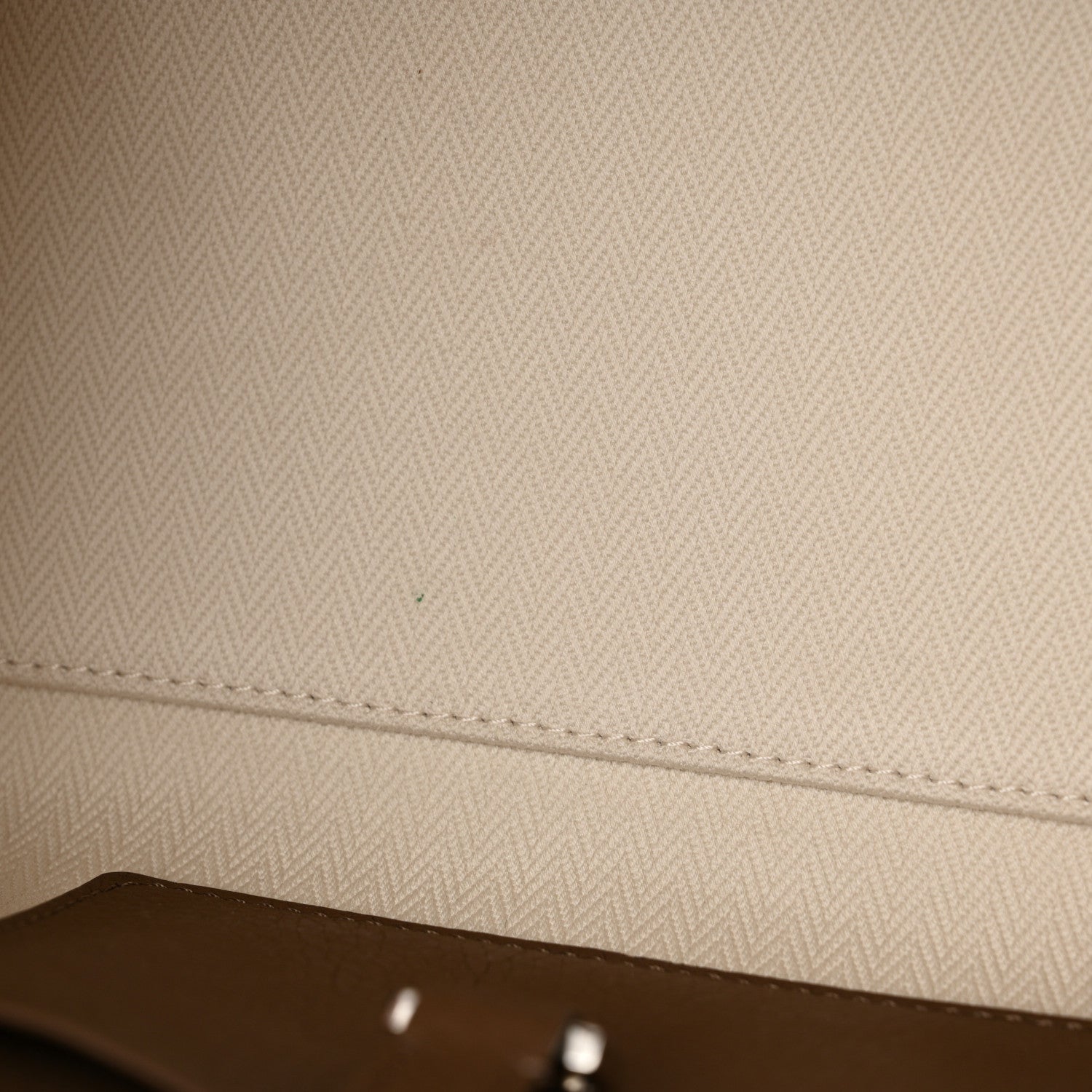 The Row Grained Calfskin Soft Margaux 10 Bag Dark Taupe 10 of 11