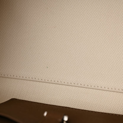 The Row Grained Calfskin Soft Margaux 10 Bag Dark Taupe 10 of 11