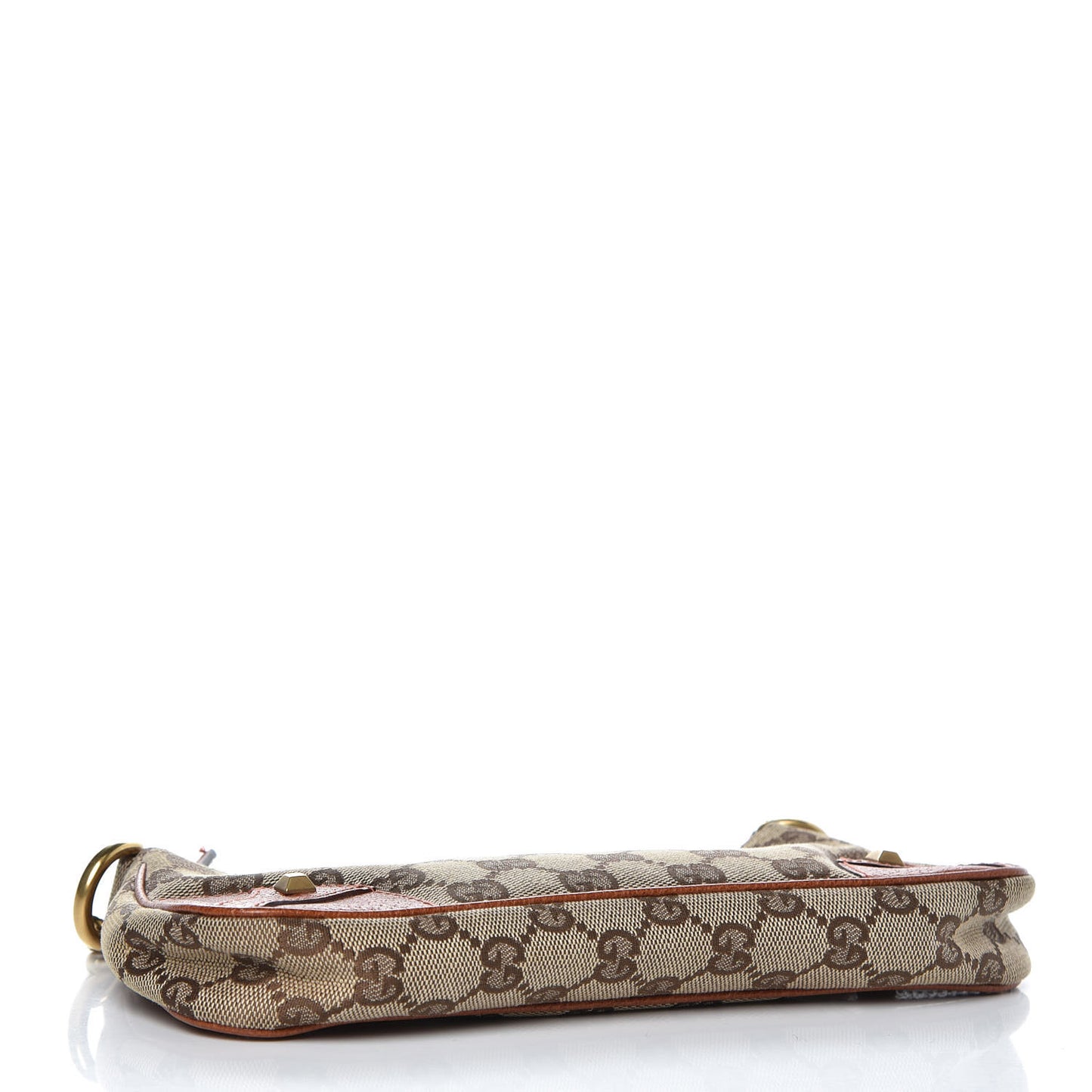 Monogram Horsebit Nail Chain Pochette Orange