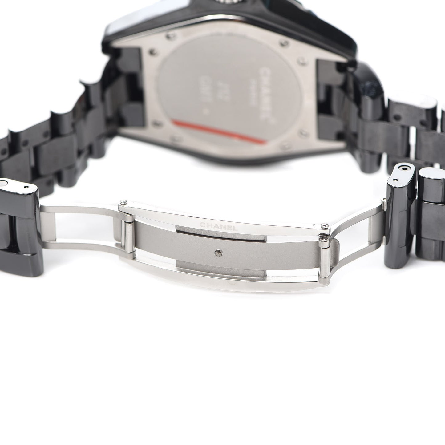 Stainless Steel Ceramic 41mm J12 GMT Automatic Watch Black