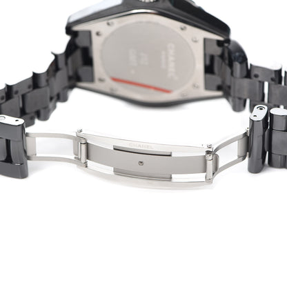 Chanel Stainless Steel Ceramic 41mm J12 GMT Automatic Watch Black 5 of 5