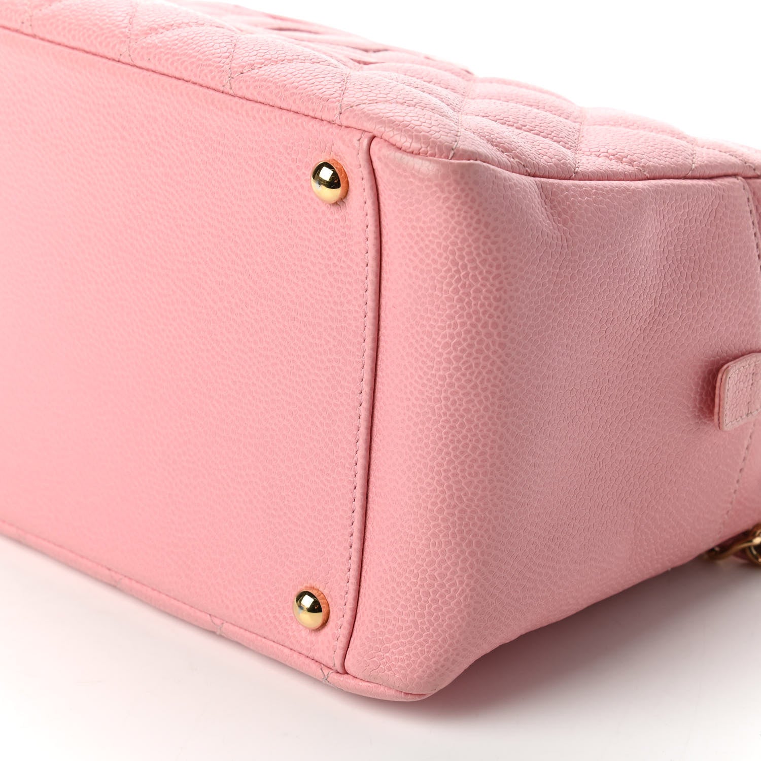 Chanel Caviar Quilted Petit Timeless Shopping Tote PTT Pink 7 of 11
