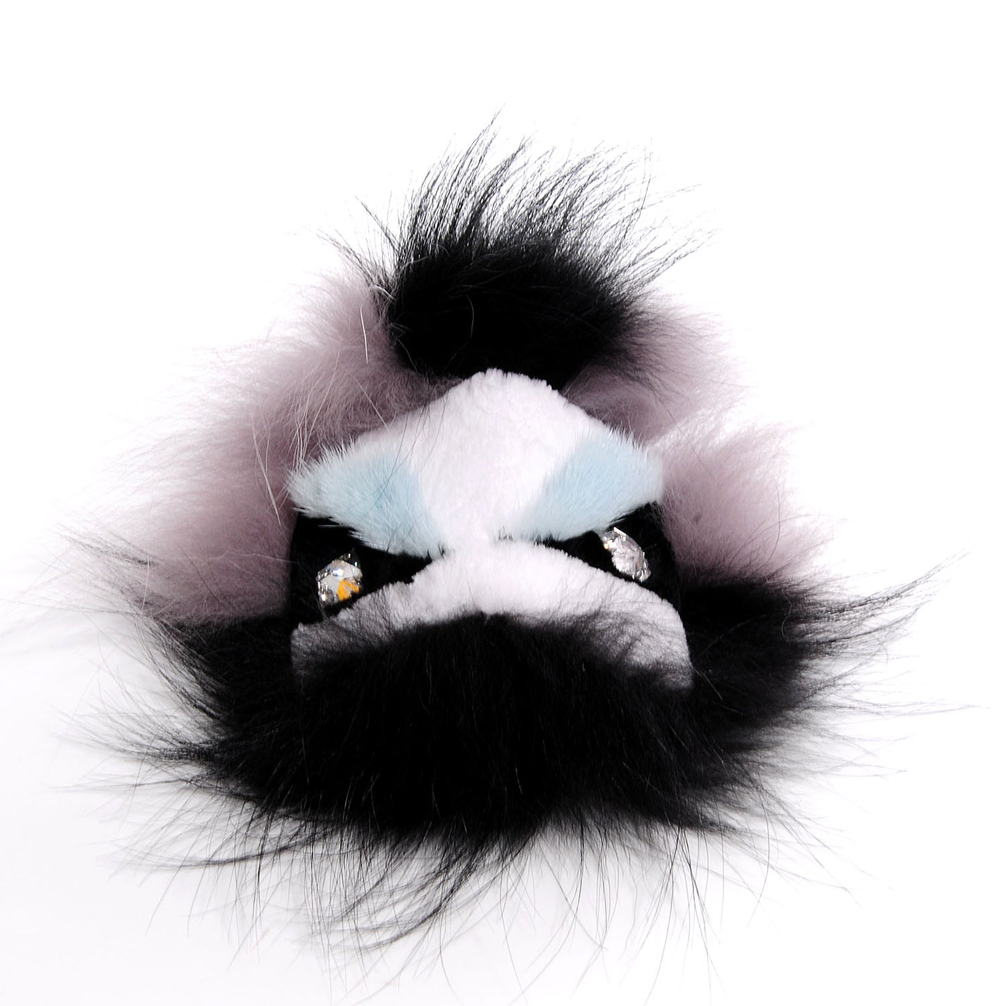 Mink Fur Diabloo Monster Bag Charm Mint