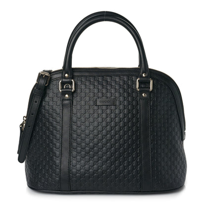 Gucci Microguccissima Medium Dome Bag Black 1 of 9