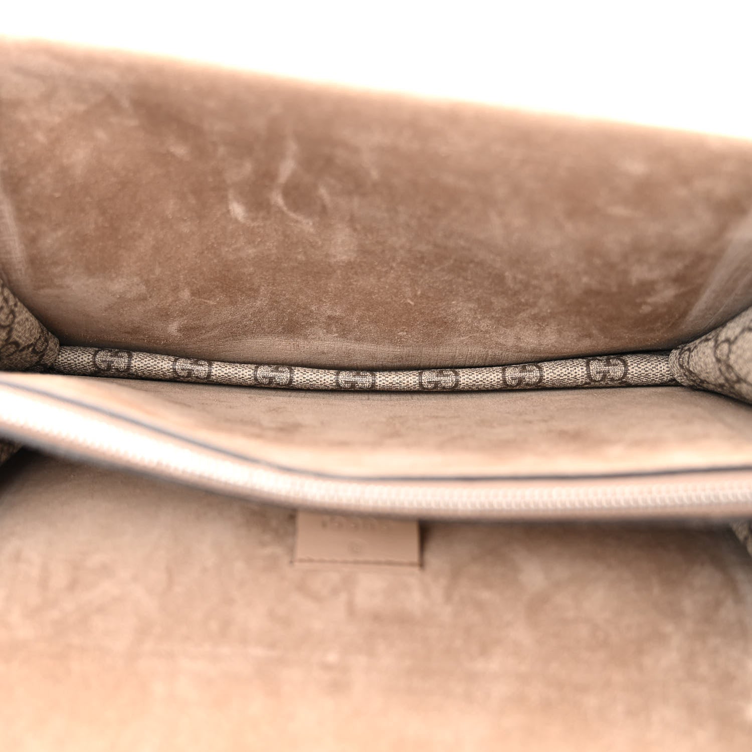 Gucci GG Supreme Monogram Small Dionysus Shoulder Bag Taupe 5 of 10