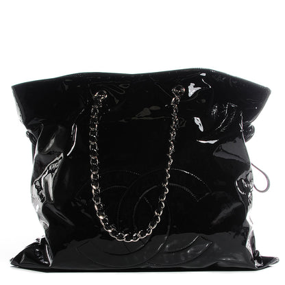 Chanel Patent Bonbons Shopper Tote Black 1 of 7