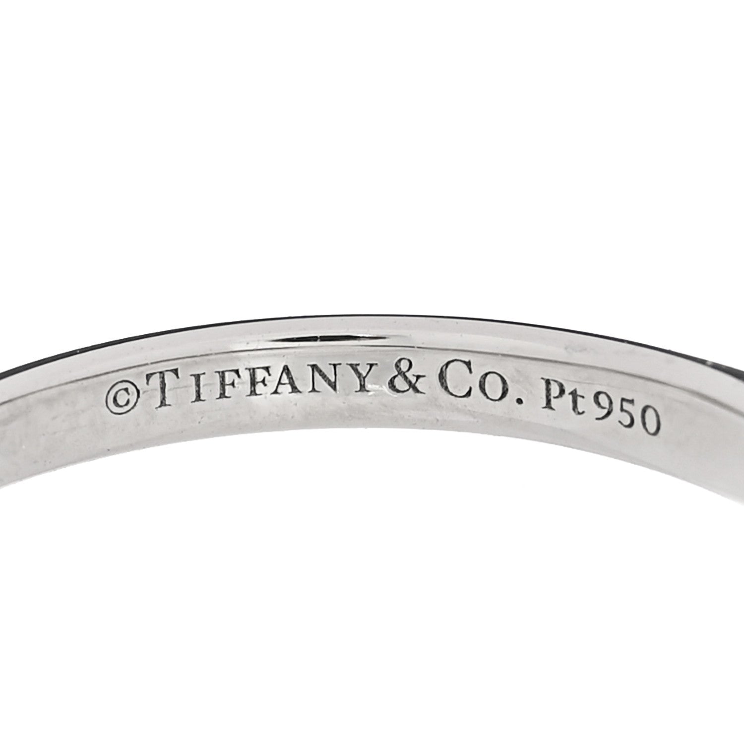 Tiffany Platinum Diamond .24ct Solitaire Engagement Ring 49 5 4 of 6