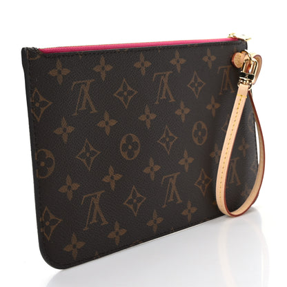 Louis Vuitton Monogram Neverfull MM GM Pochette Pivoine 3 of 6