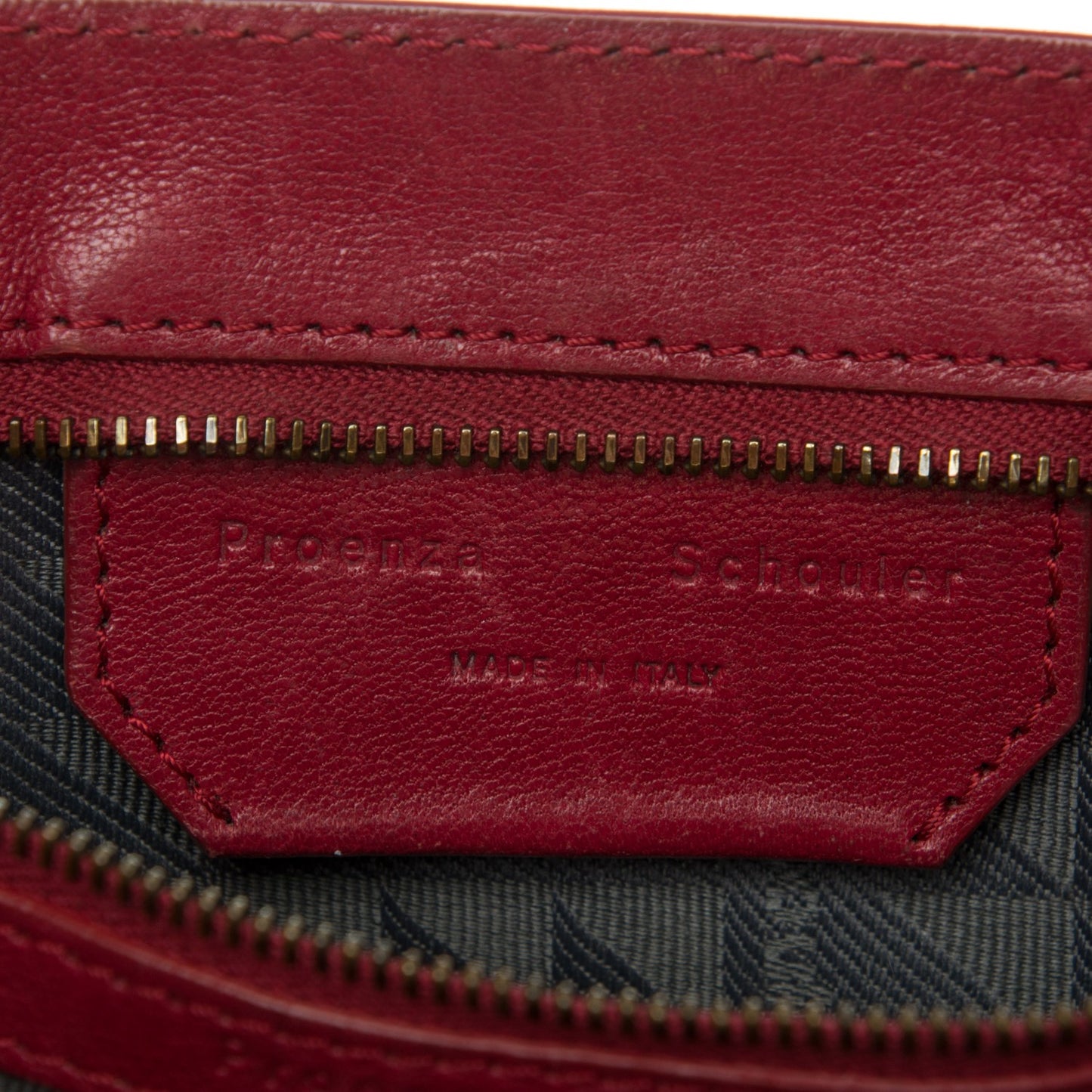 Lambskin Medium PS1 Satchel Chianti