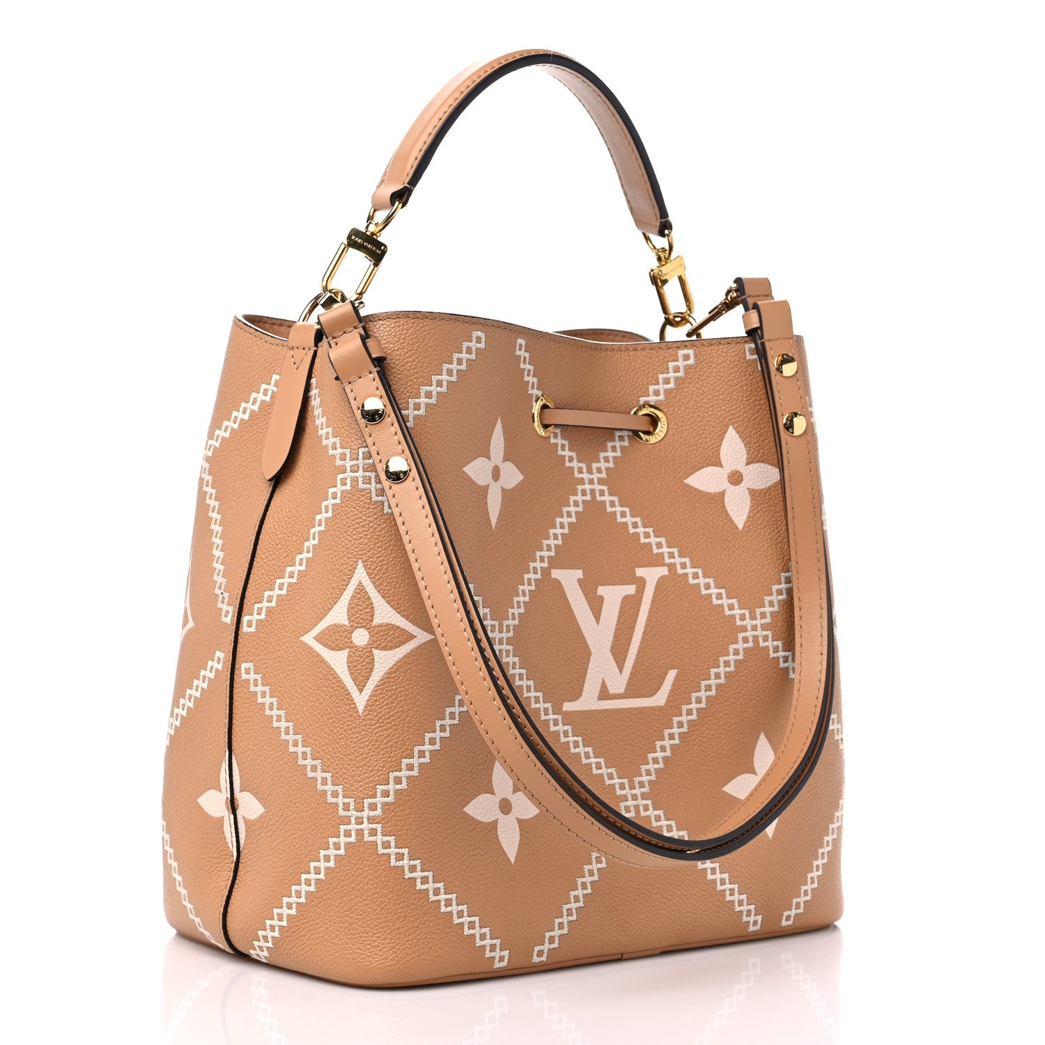 Louis Vuitton Empreinte Monogram Giant Broderies Neonoe MM Arizona 4 of 9