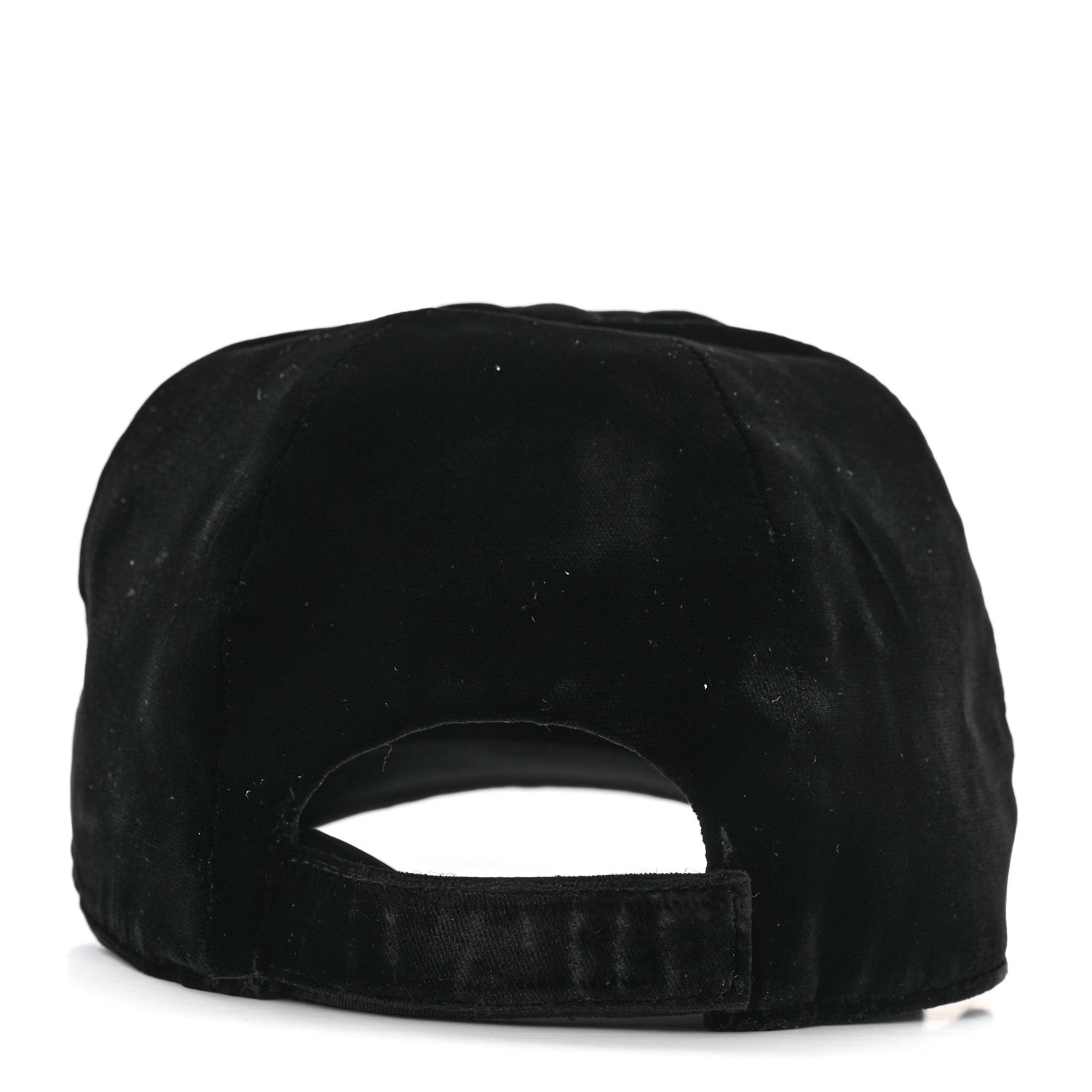 Prada Velvet Womens Baseball Cap S Black 6 of 8