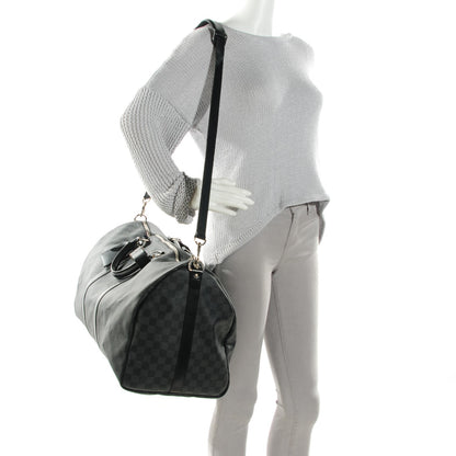 Louis Vuitton Damier Graphite Keepall Bandouliere 55 2 of 8