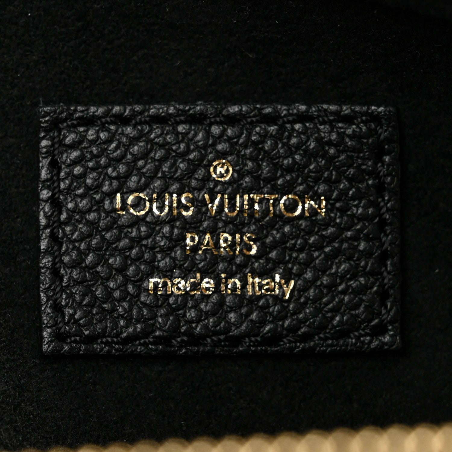 Louis Vuitton Empreinte Mini Bumbag Black 6 of 9