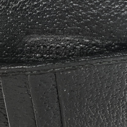 Gucci Calfskin Bee Bi-Fold Wallet Black 7 of 8