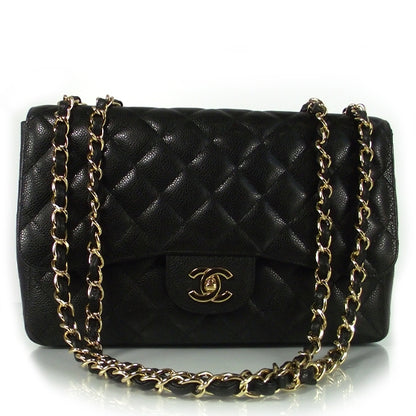 Chanel Caviar Jumbo Flap Black 1 of 11