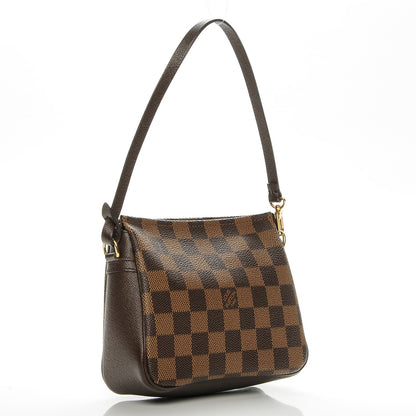 Louis Vuitton Damier Ebene Trousse Make Up Bag Pochette 3 of 7