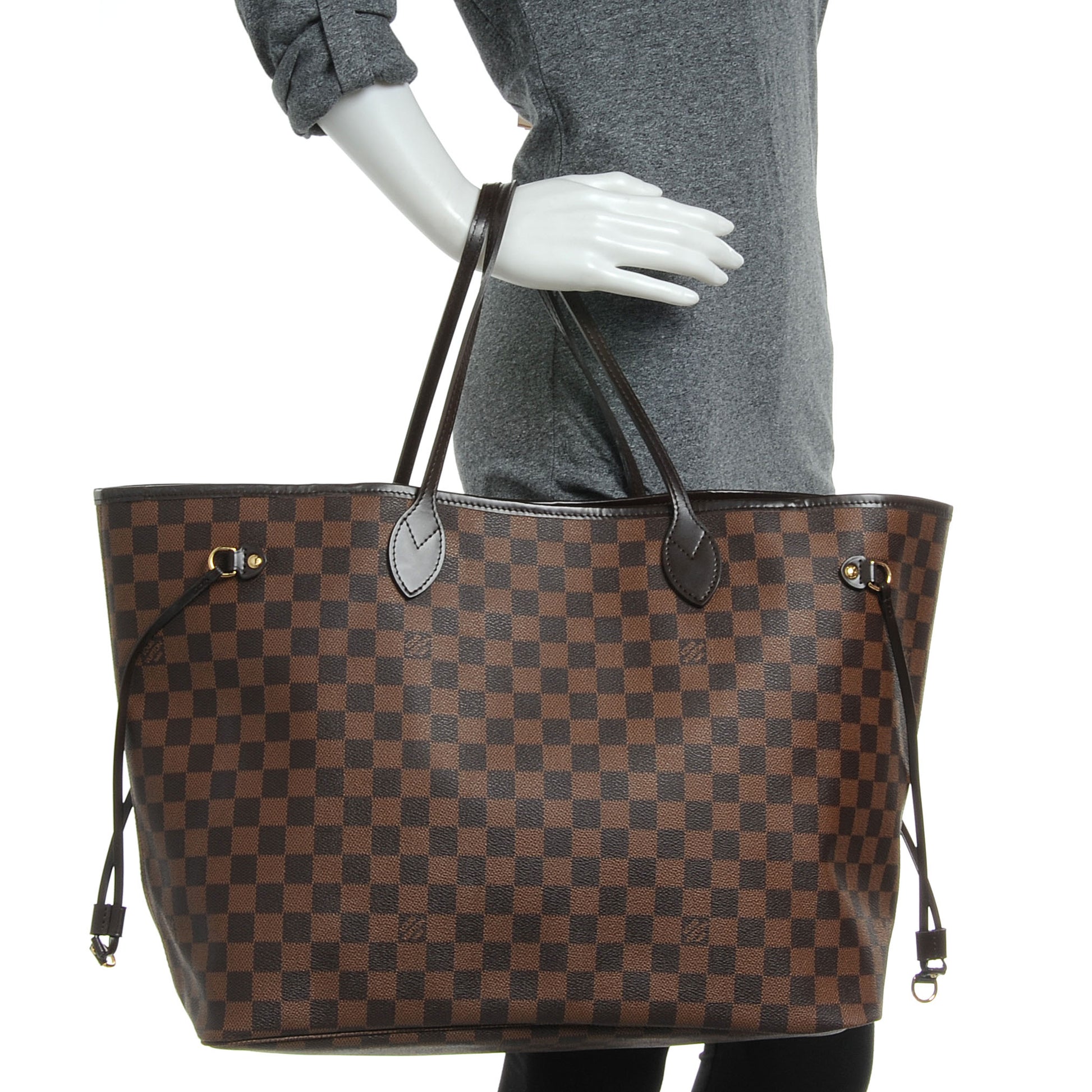 Louis Vuitton Damier Ebene Neverfull GM 2 of 7