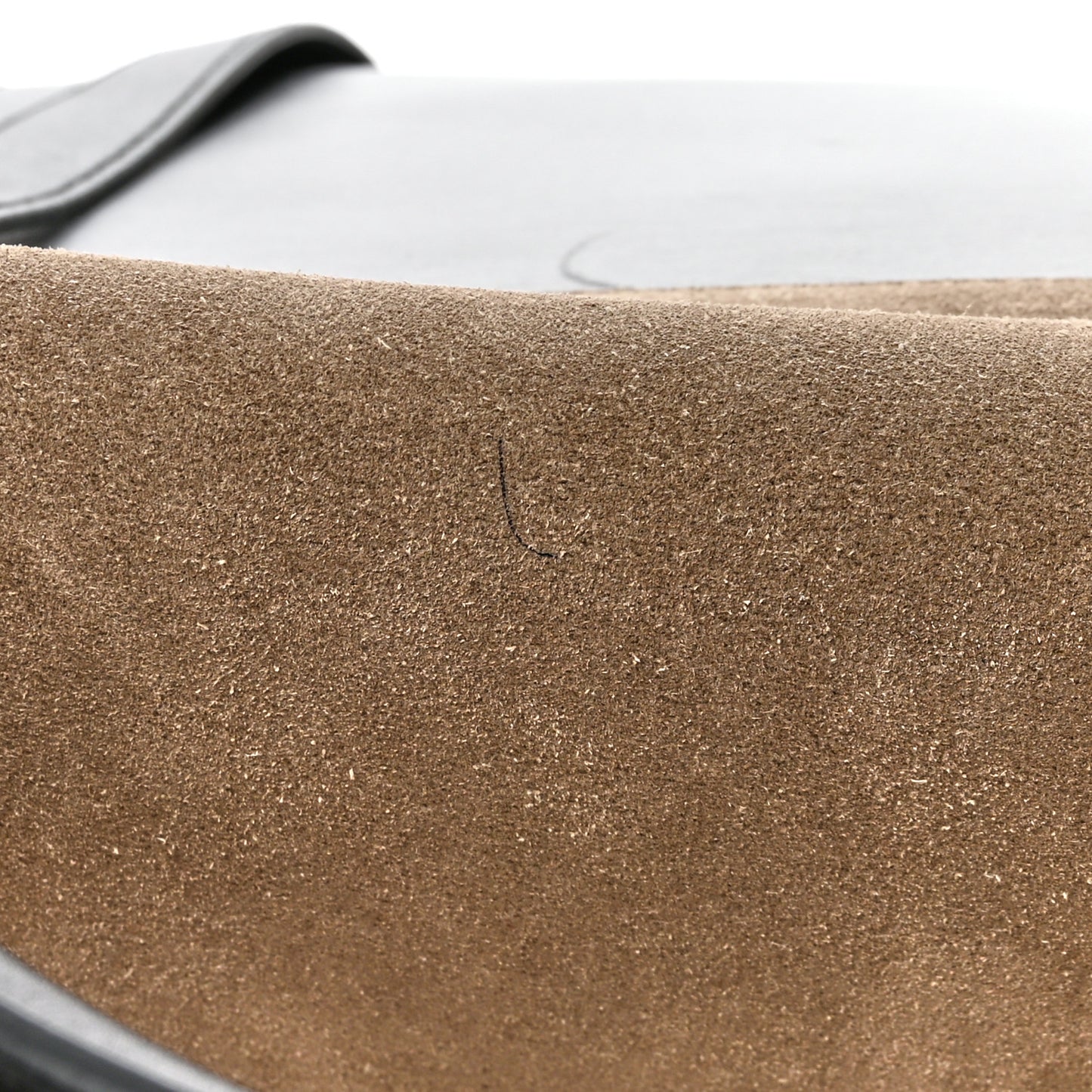 Calfskin Suede Medium Tri-Color Trapeze Grey