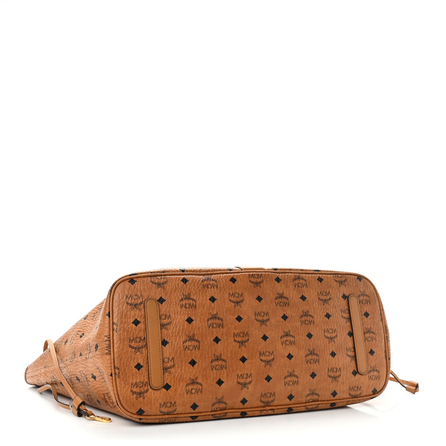 Visetos Large Liz Reversible Shopper Tote Cognac