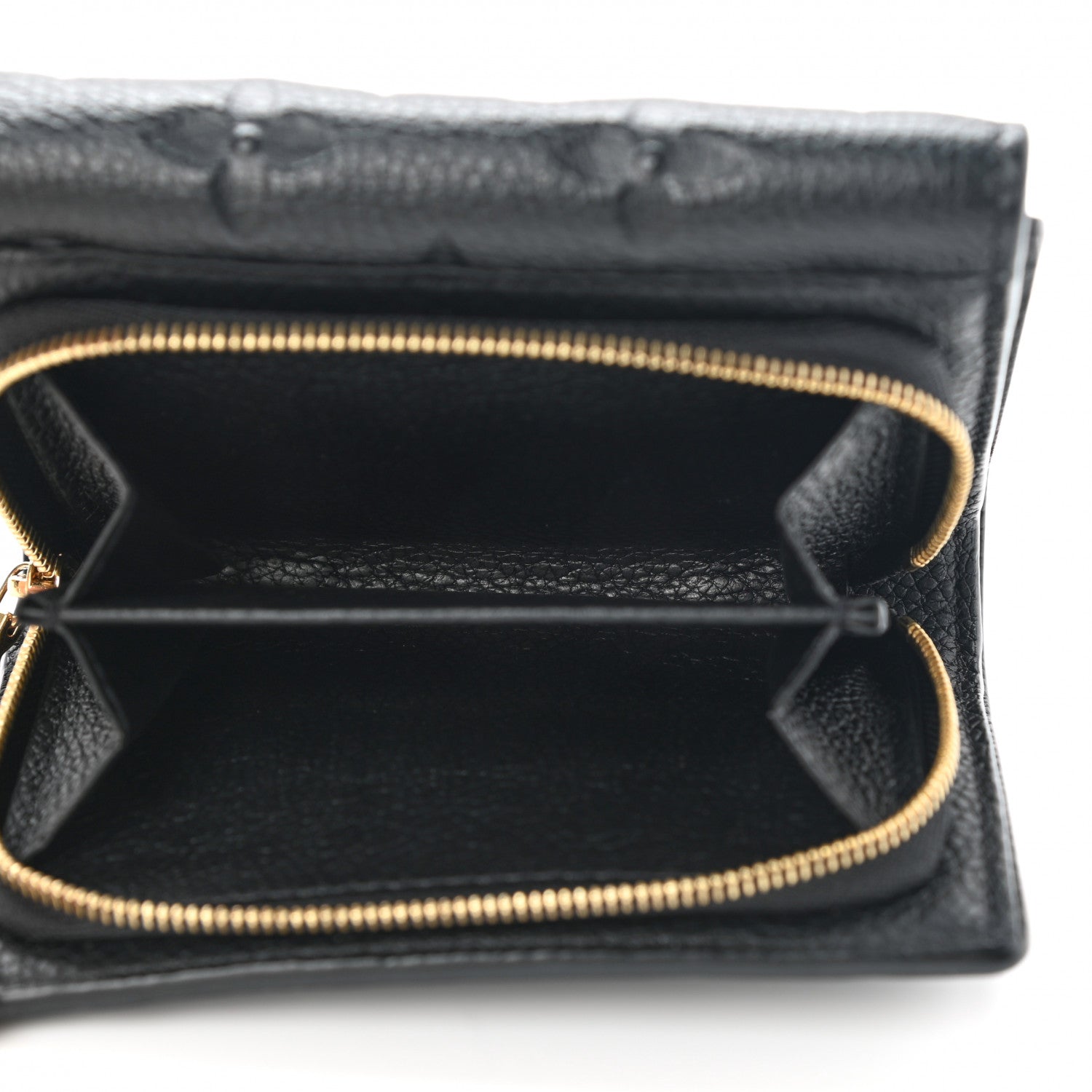Louis Vuitton Empreinte Metis Compact Wallet Black 6 of 7
