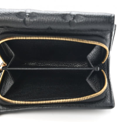 Louis Vuitton Empreinte Metis Compact Wallet Black 6 of 7