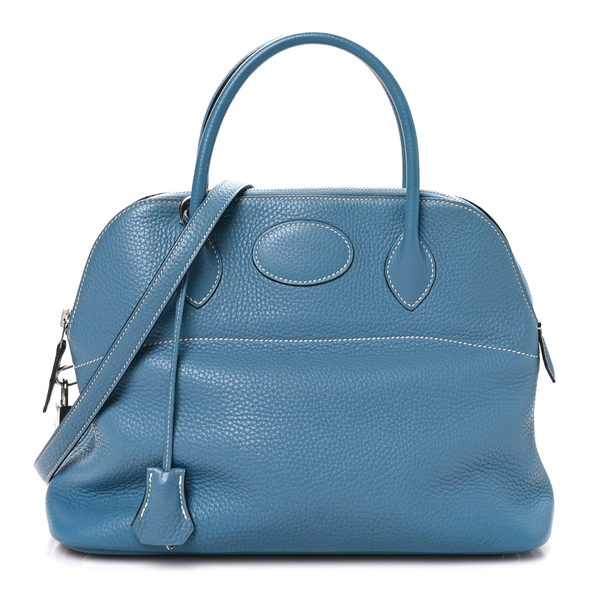 Hermes Taurillon Clemence Bolide 31 Blue Jean 1 of 10