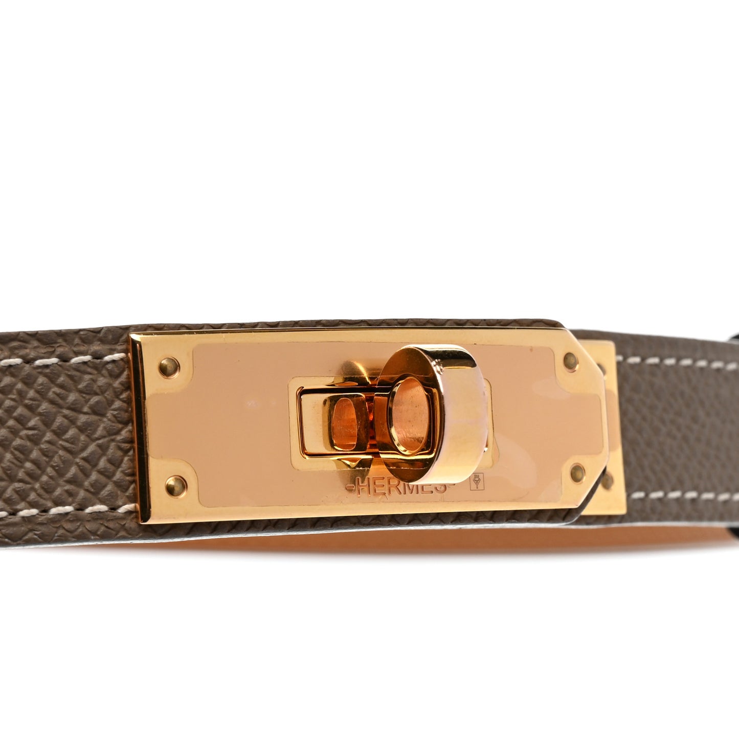 Epsom Kelly Belt Etoupe