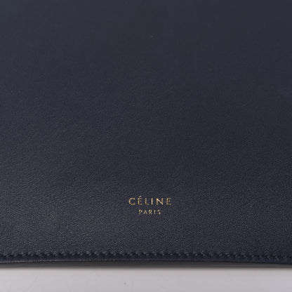 Celine Smooth Calfskin Mini Clasp Bag Navy 8 of 9
