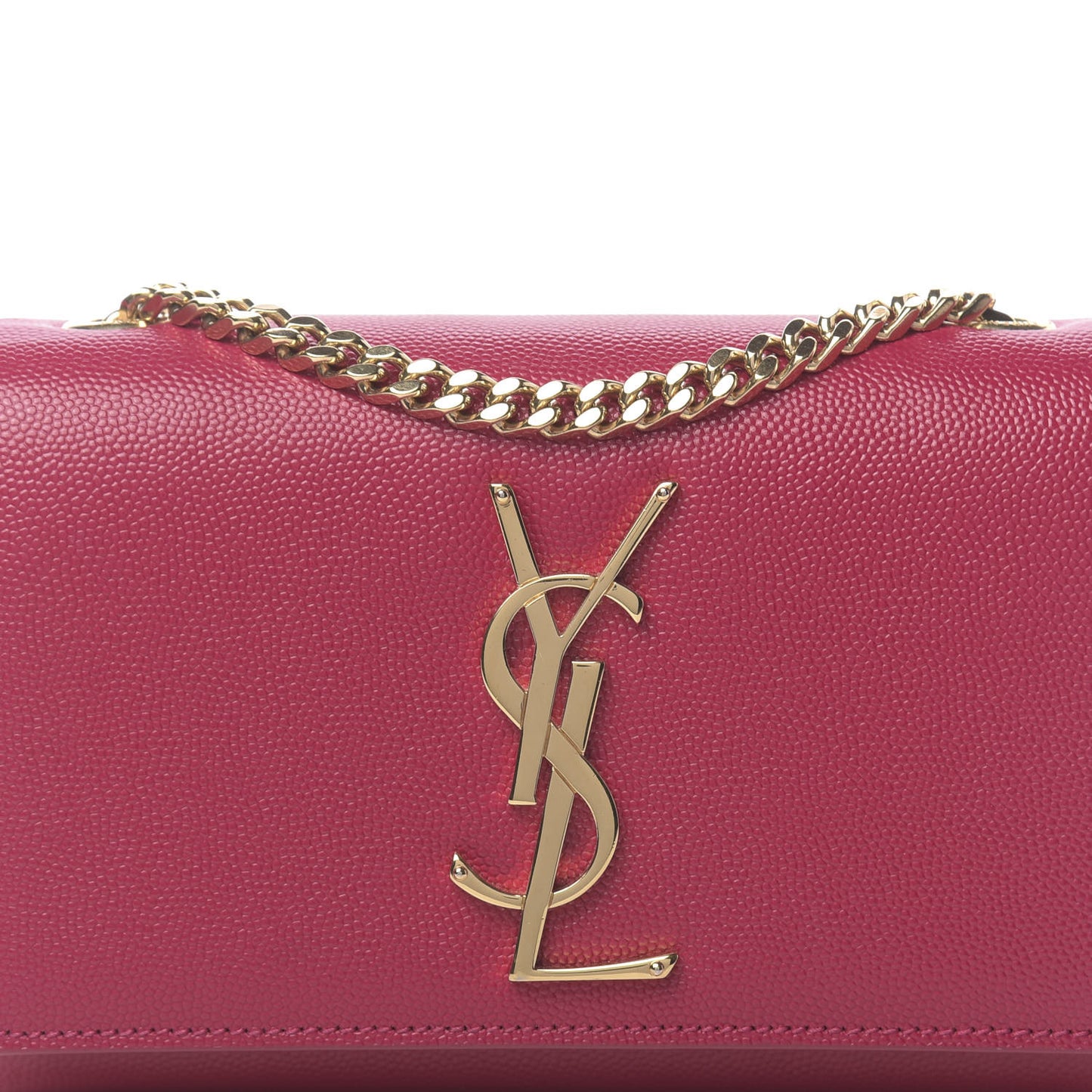 Grain De Poudre Small Monogram Kate Satchel Bubblegum