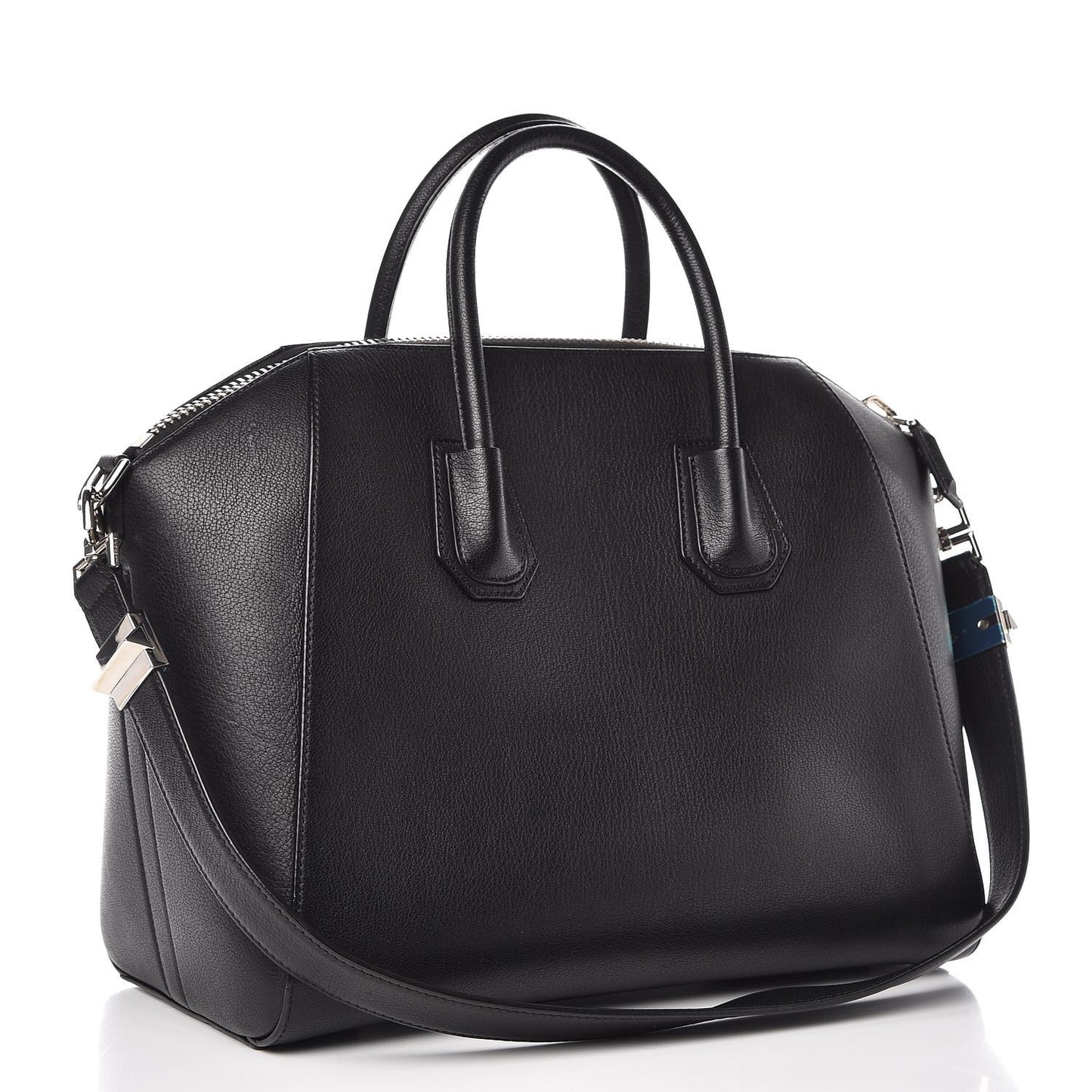Sugar Goatskin Medium Antigona Black