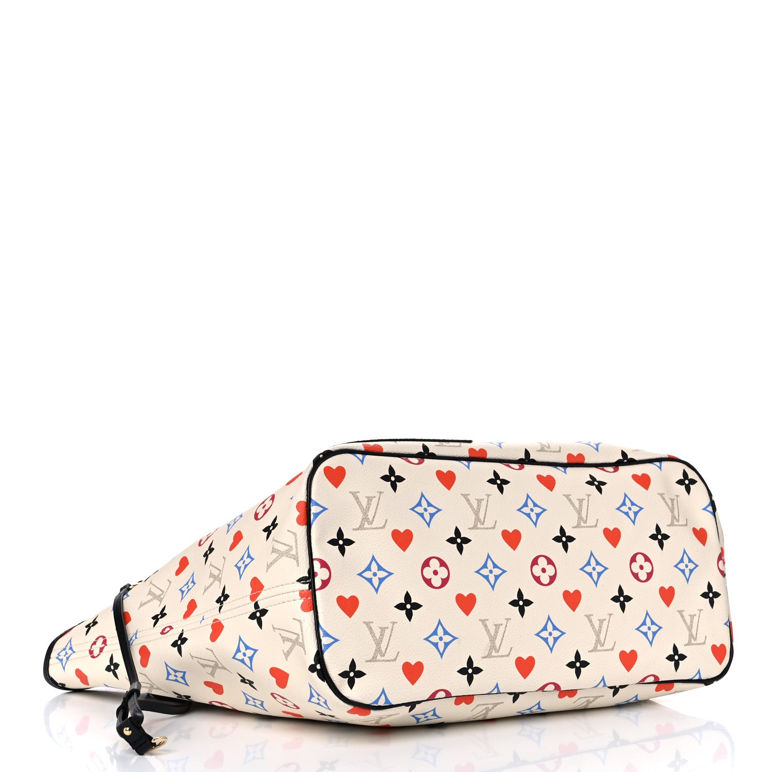 Louis Vuitton Game On Neverfull MM White 5 of 13