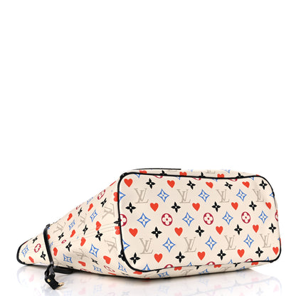 Louis Vuitton Game On Neverfull MM White 5 of 13