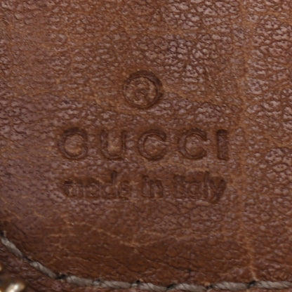 Gucci Guccissima Bamboo Tassel Zip Around Wallet Natural Brown 6 of 10