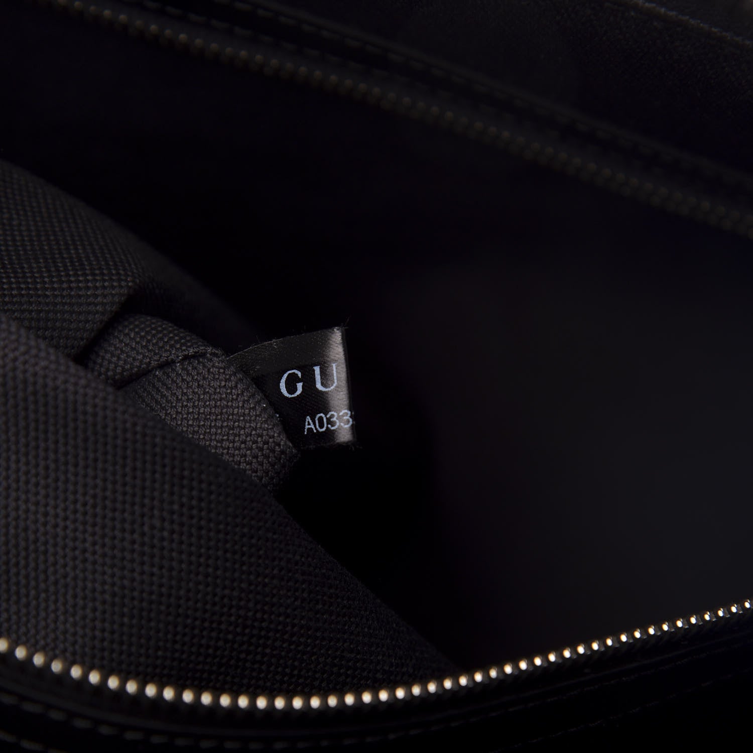 Gucci Soft GG Supreme Monogram Appia Calfskin Web Large Carry On Duffle Bag Black Grey 9 of 11