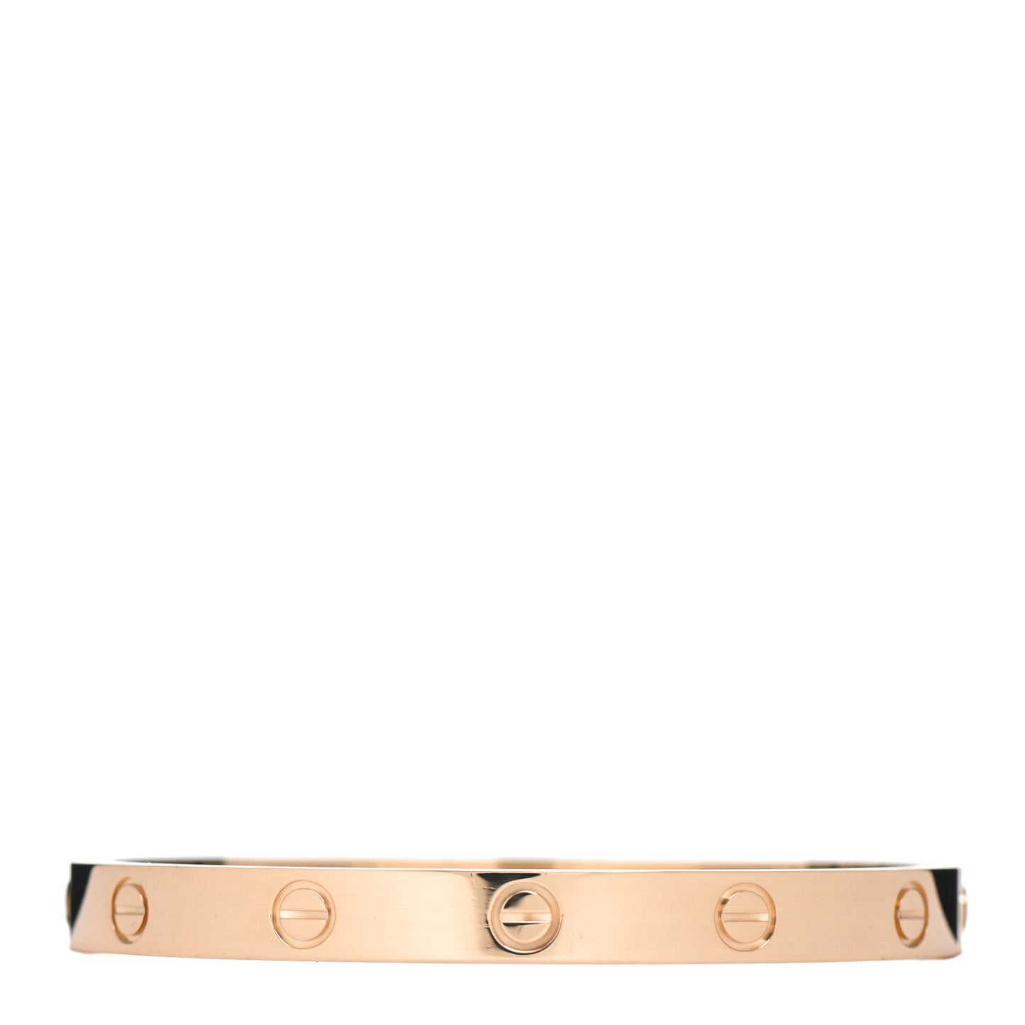 18K Yellow Gold LOVE Bracelet 17