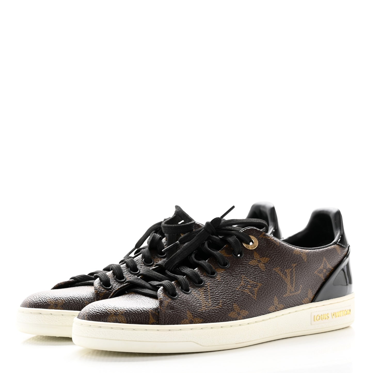 Patent Monogram Frontrow Sneakers 37.5