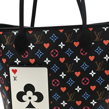 Louis Vuitton Game On Neverfull MM Black 6 of 11