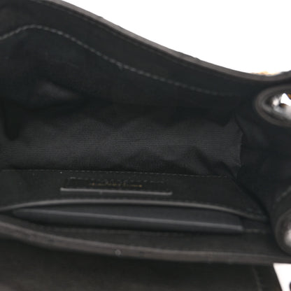 Saint Laurent Lambskin Quilted Monogram Mini Nolita Black 5 of 9